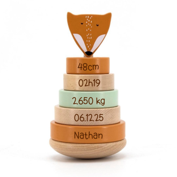 Tour à empiler - Renard - Trixie Baby