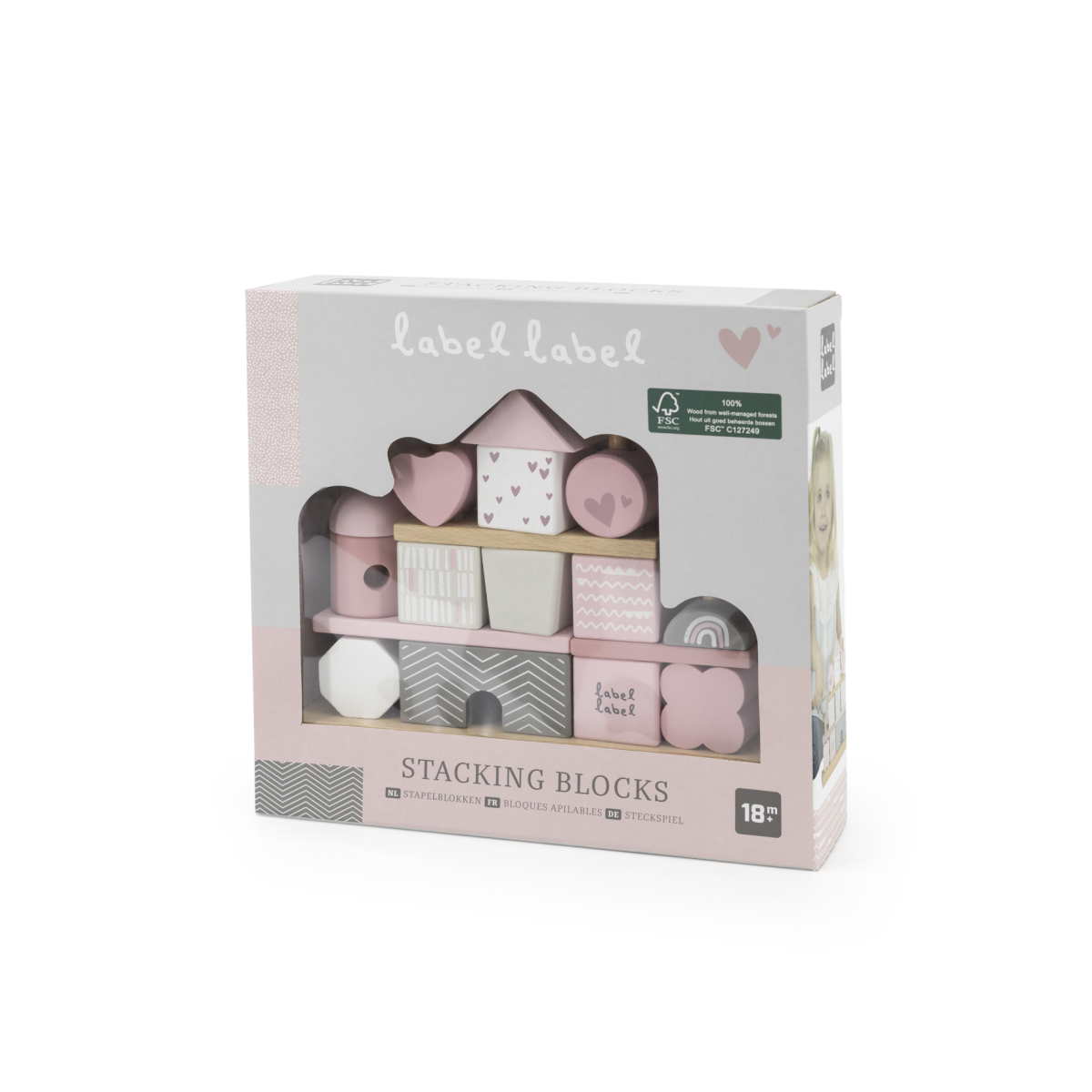 Bloc de construction rose – Image 3