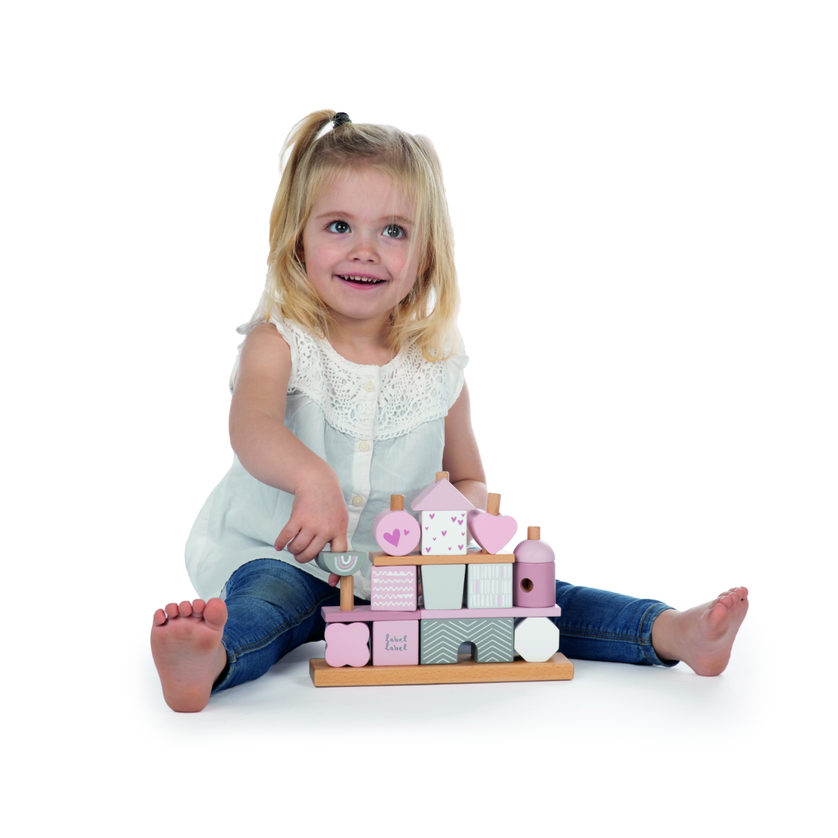 Bloc de construction rose – Image 4