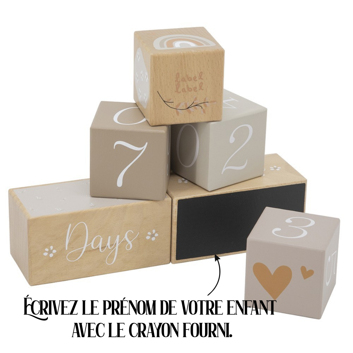 Blocs d'étape bébé — 4 coloris