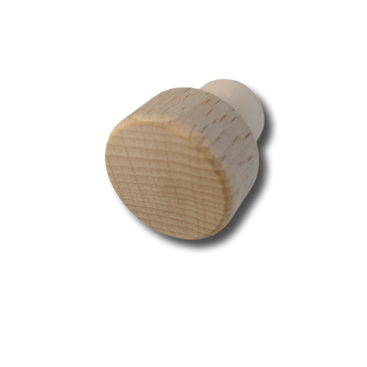 Bouchon tête en bois - ”P'tites fleurs” – Image 2