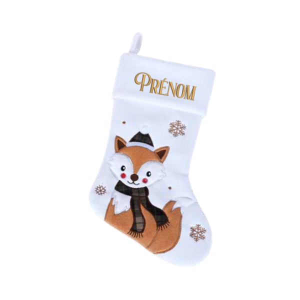 Chaussette de Noël – ”Renard”