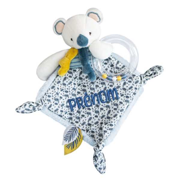 Doudou hochet a billes - Yoca le Koala