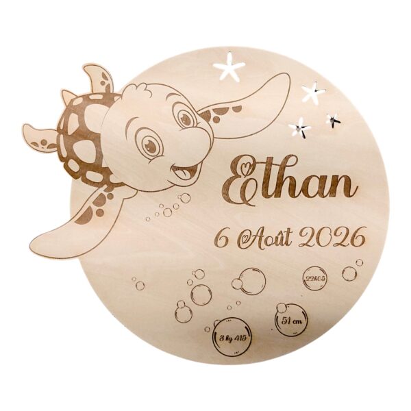 Couronne Tortue Bulles
