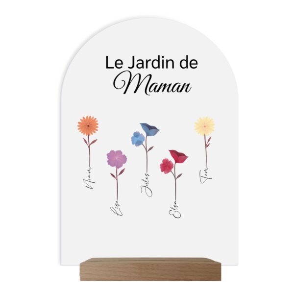 Lampe LED « Le Jardin de Maman »