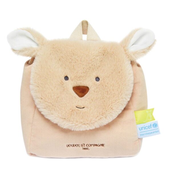 Sac à dos peluche Kangourou — Collection UNICEF