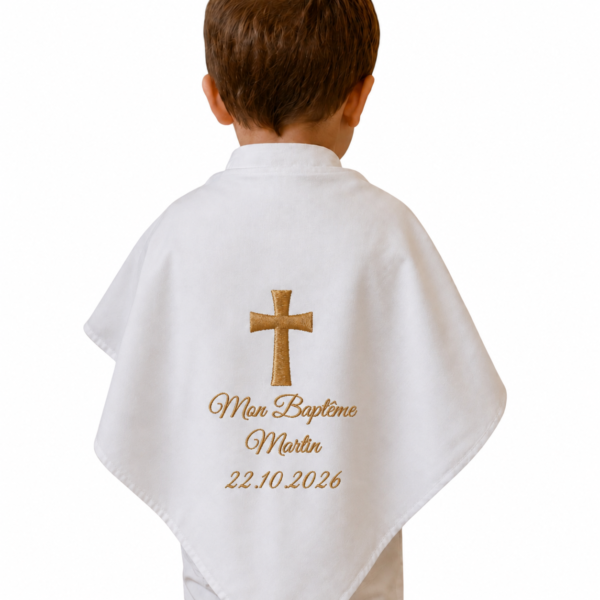 Lange de baptême – ”Croix”