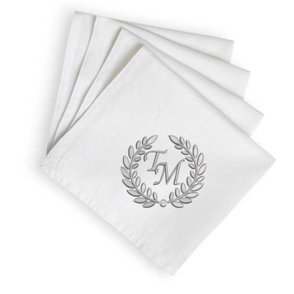 Serviette de table – ”Le Laurier des Mariés”