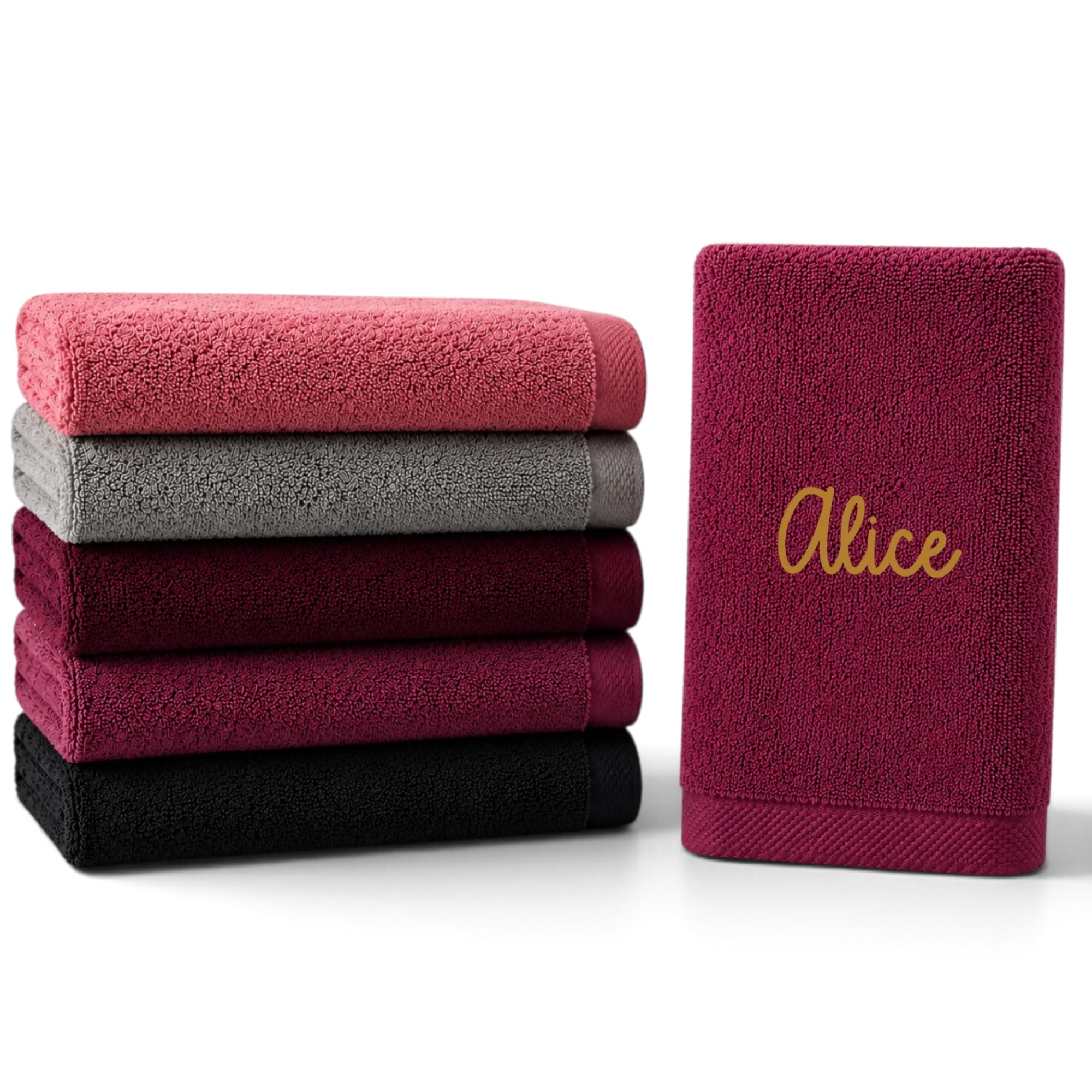 Serviette personnalisée